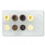 Circled-polycarbonate-mold-for-chocolate