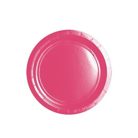 Pink-paper-plates