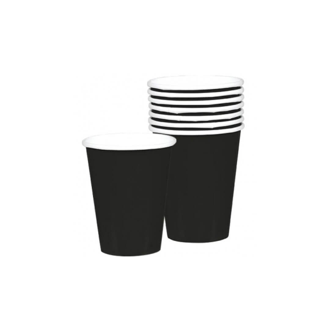 black-paper-cups