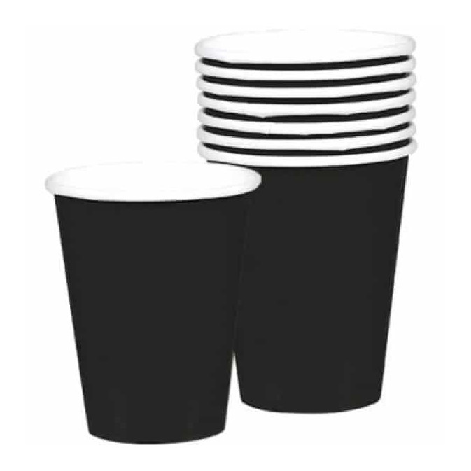 black-paper-cups