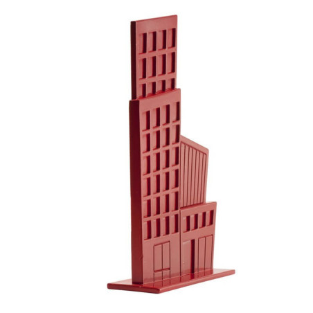 Building-in-red-PVC-for-cake-decor