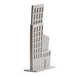 Building-in-grey-PVC-for-cake-decor