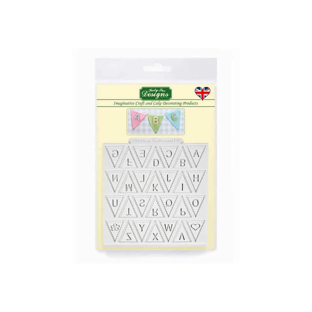 Alphabet-flag-modeling-mold