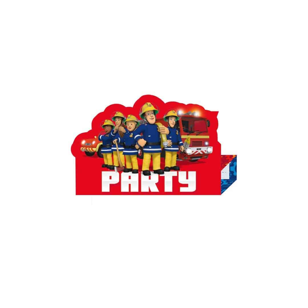 fireman-sam-invitations