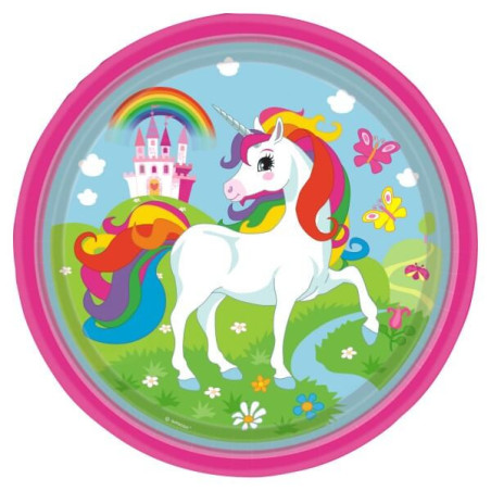 Unicorn plates