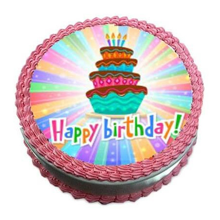 Disk-cake-happy-birthday