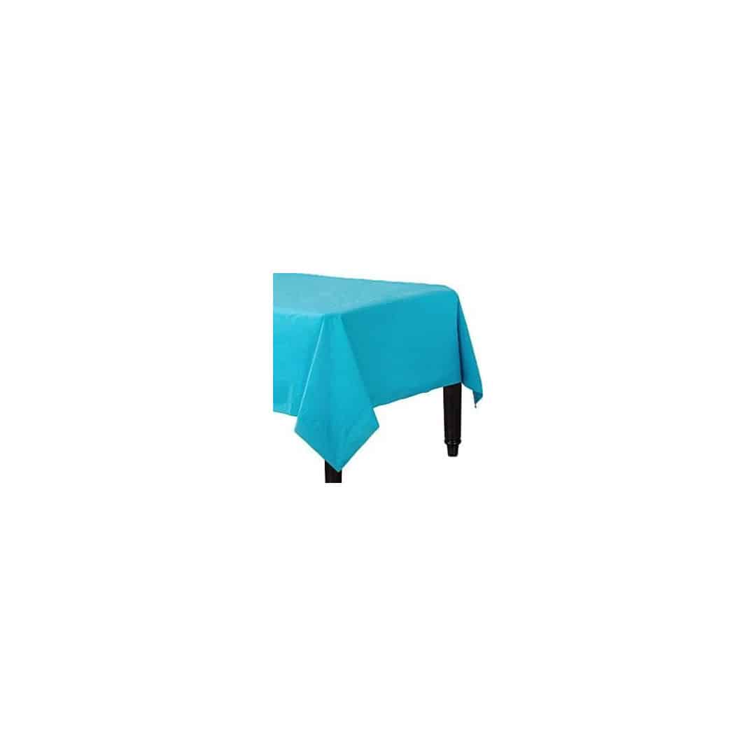 blue-plastic-tablecloth
