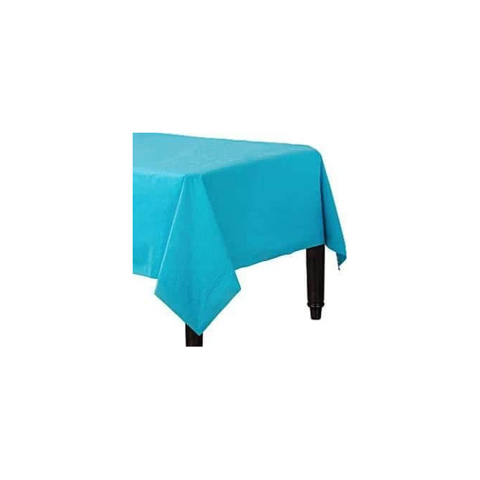 blue-plastic-tablecloth