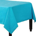 blue-plastic-tablecloth