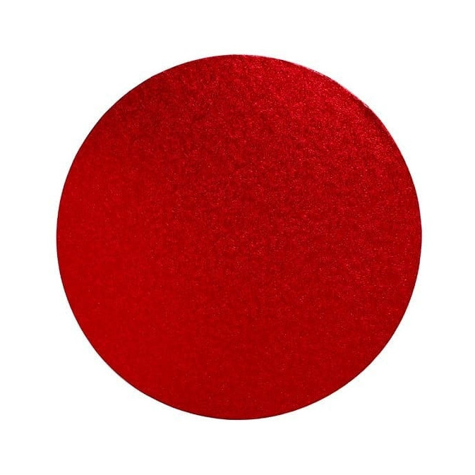 Round-red-cakeboard-cakeboard