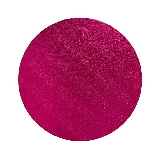 Round-cake-board-fuchsia-cakeboard