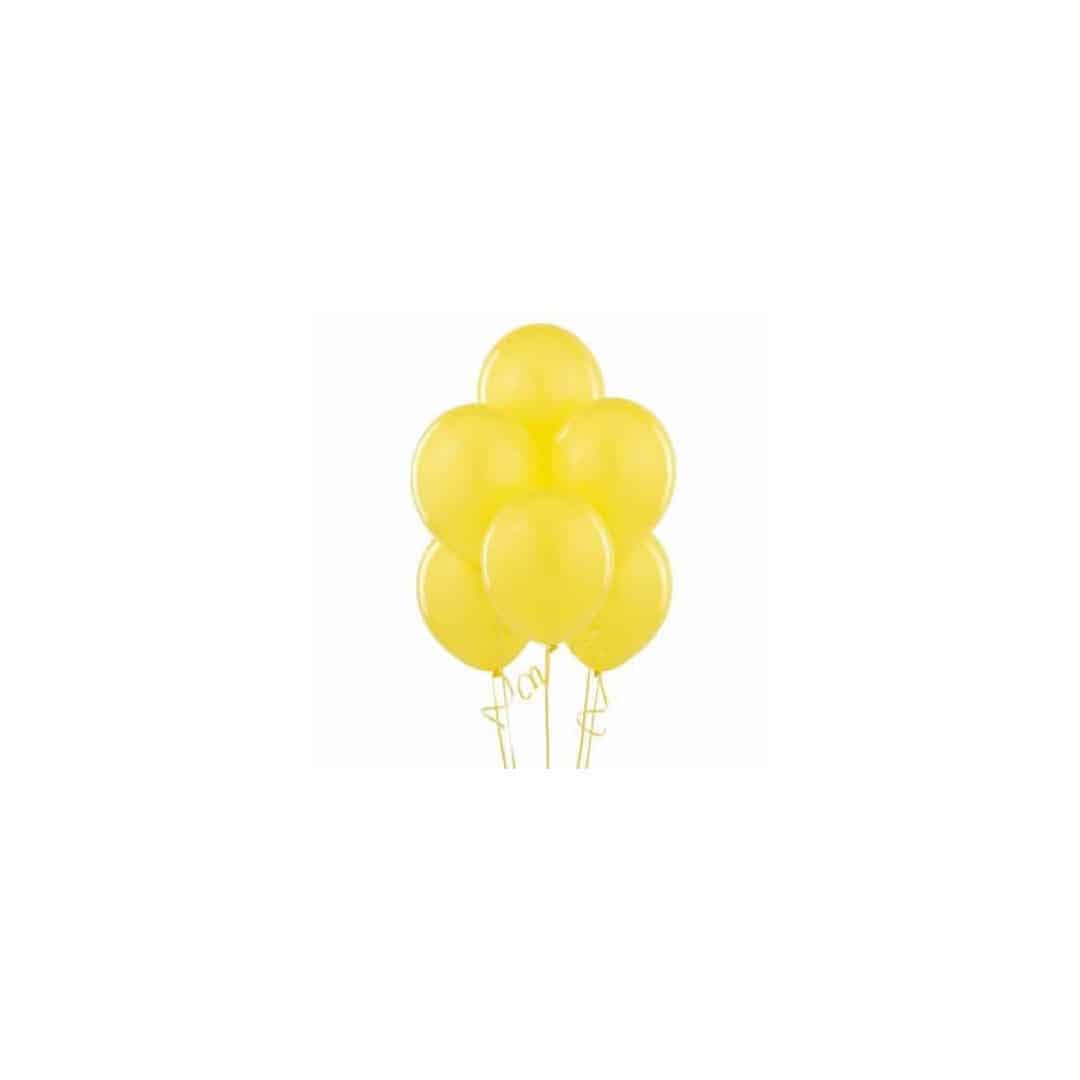 Yellow balloons