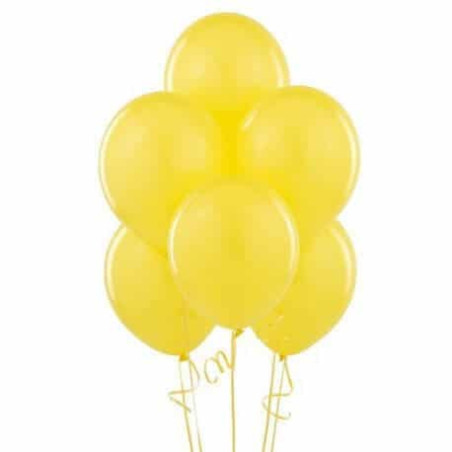 Yellow balloons