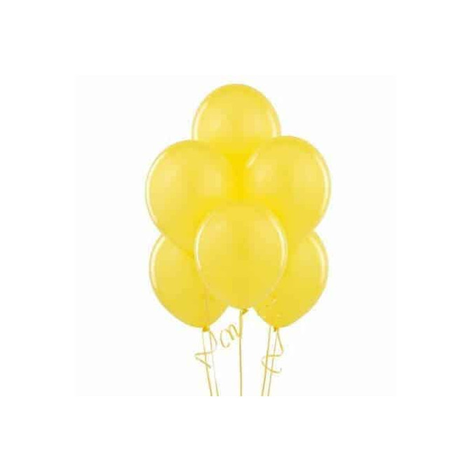 Yellow balloons