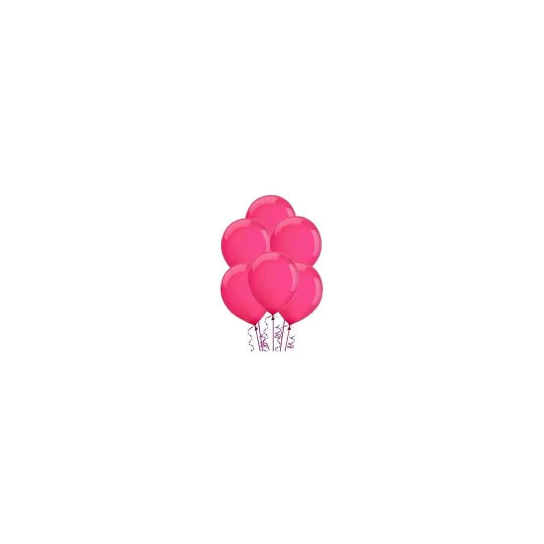 Balloons-fuchsia-latex