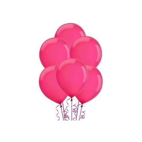 Balloons-fuchsia-latex