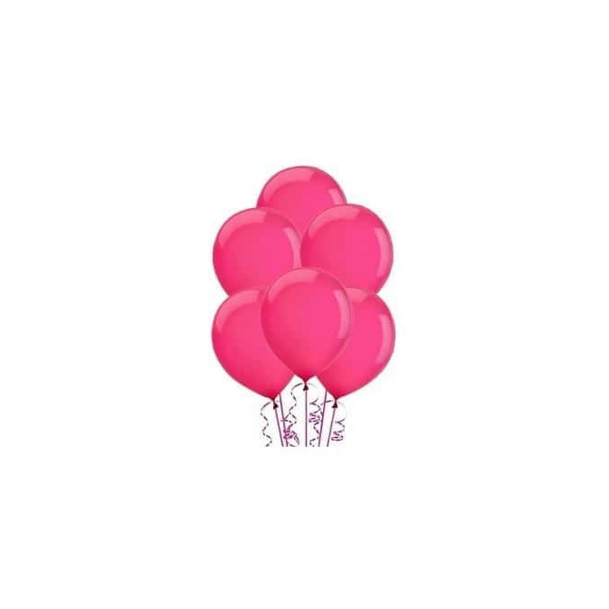 Balloons-fuchsia-latex