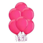 Balloons-fuchsia-latex