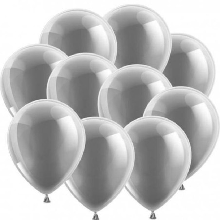 Mother-of-pearl-silver balloons