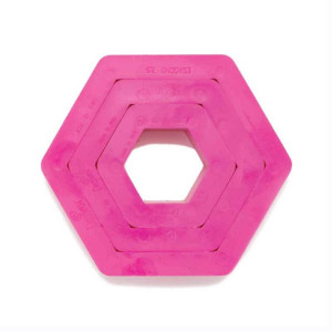 Set of 3 Hexagon PVC cutters