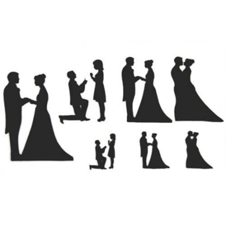Wedding-silhouettes-sugar-paste-cutter-set
