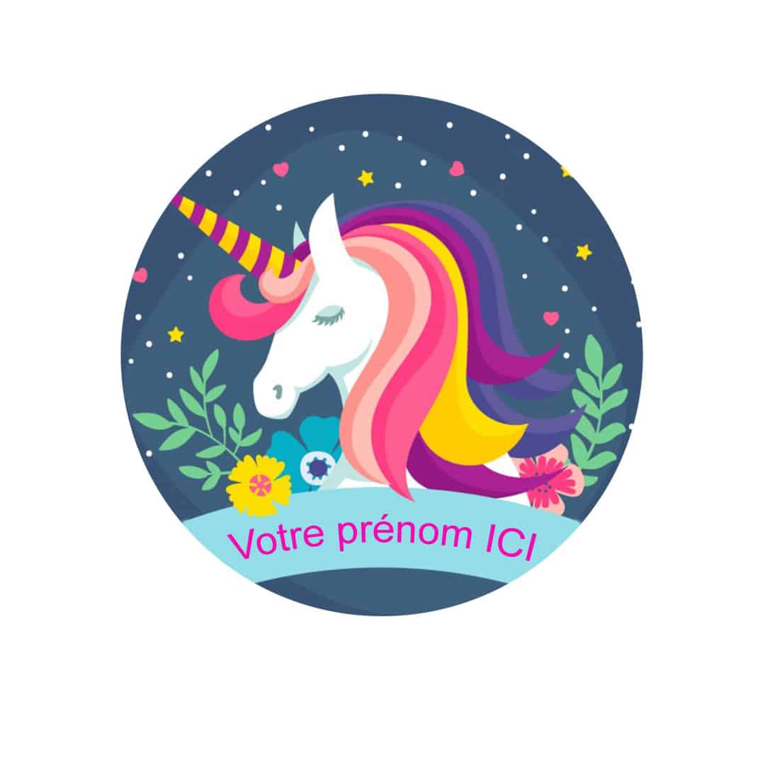 Customizable-unicorn-sugar-disk-20-cm