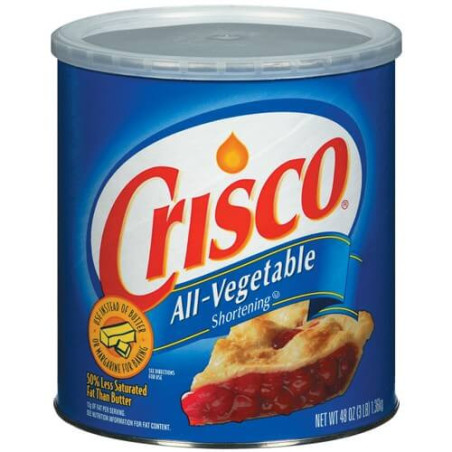 Crisco vegetable shortening 1.6 kg