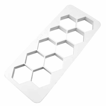 hexagon-sugar-paste-cutter