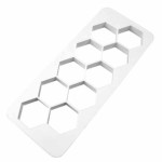 hexagon-sugar-paste-cutter