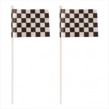 6-racing-flags-on-picks-for-car-cake-decor