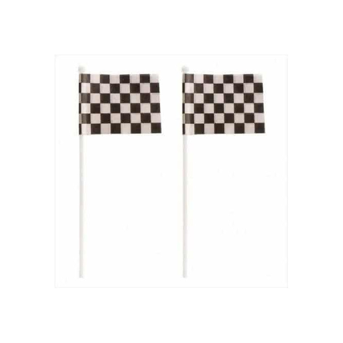 6-racing-flags-on-picks-for-car-cake-decor