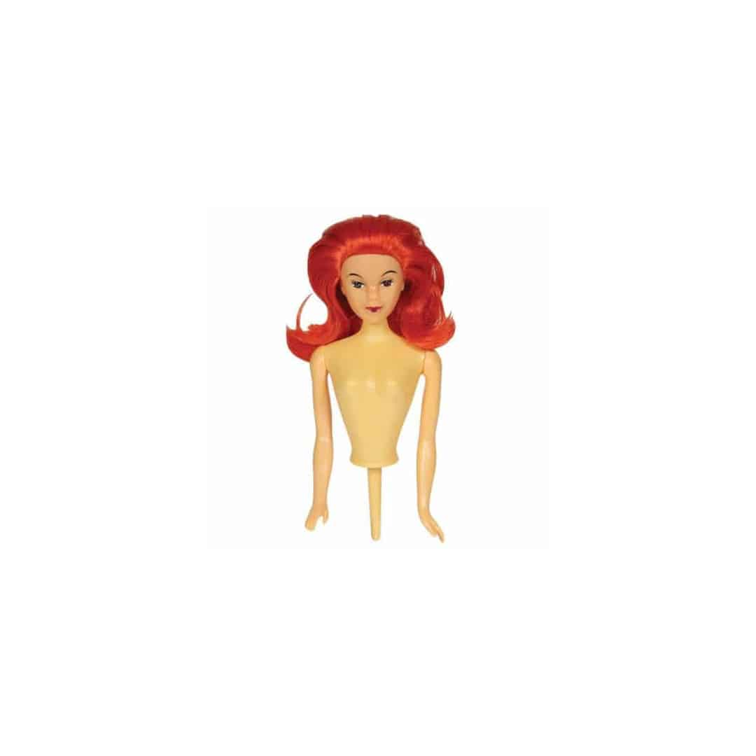 Bust-of-red-head-doll-for-cake