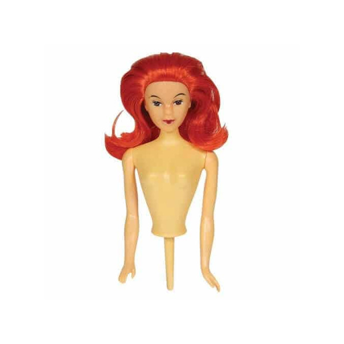 Bust-of-red-head-doll-for-cake