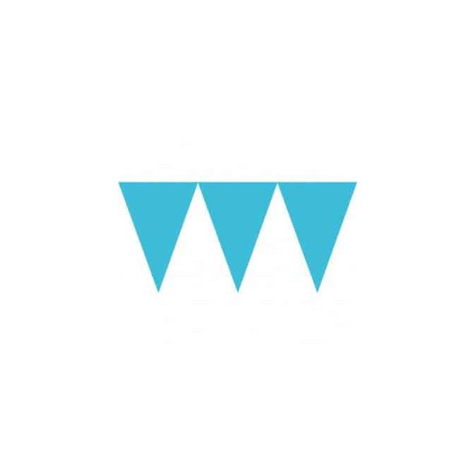 turquoise-pennant-garland