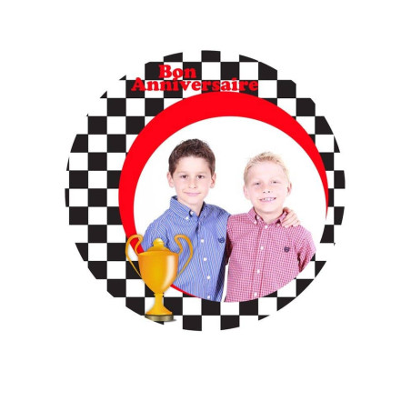 Photo-edible-round-checkerboard-20-cm