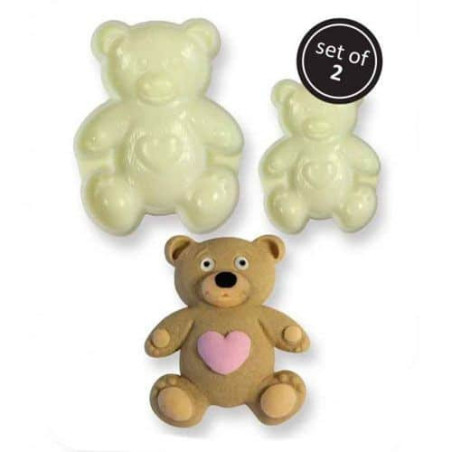 2 bear cookie cutters