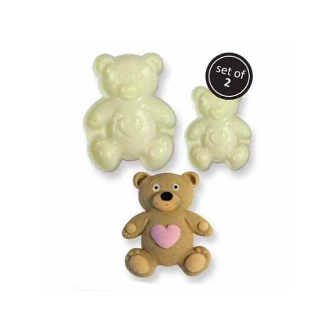 2 bear cookie cutters