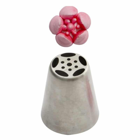 Pastry tip-tulip-5-petals
