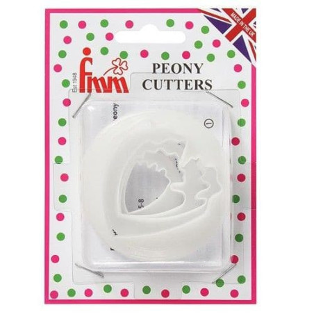peony-sugar paste cookie cutter