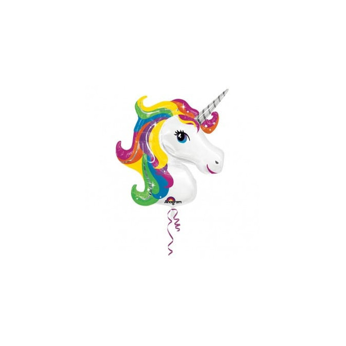 unicorn balloon - 83 x 73 cm