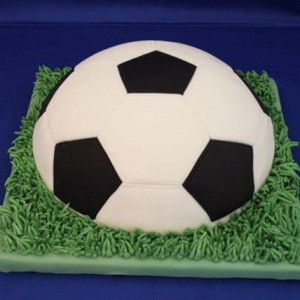 2 Soccer ball cookie cutters