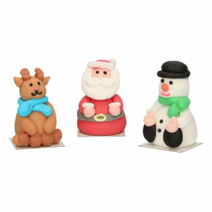 3-3d-figurines-in-sugar-christmas