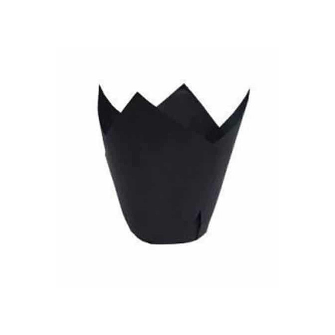 24-black-tulip-muffin-cases