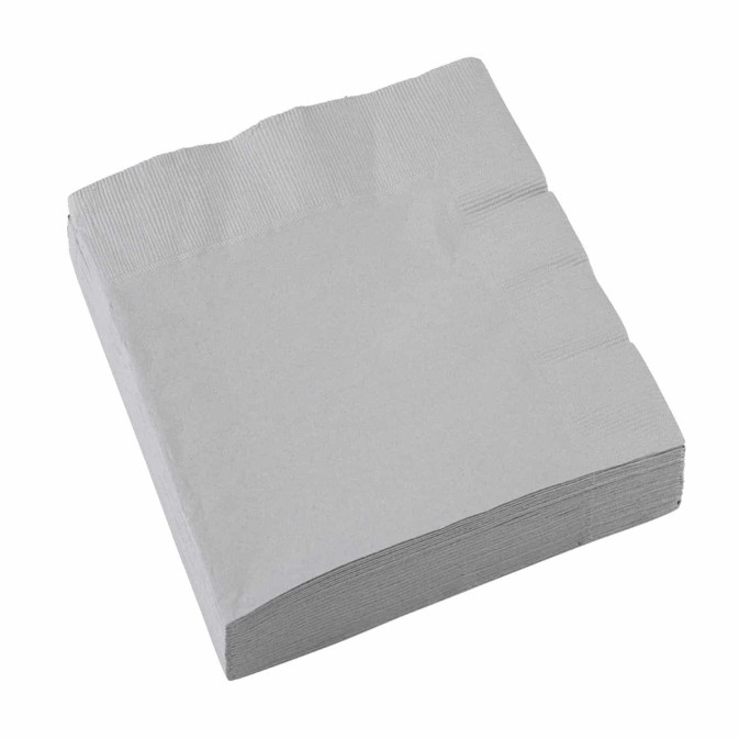 20-silver-paper-napkins-33x33-cm