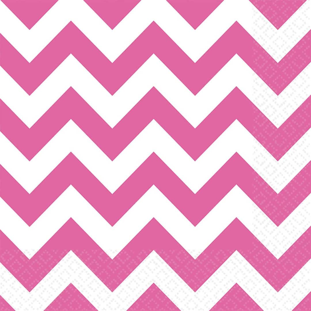 20-pink-chevron-paper-napkins