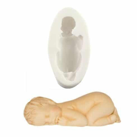 Baby-silicone-modeling-mold