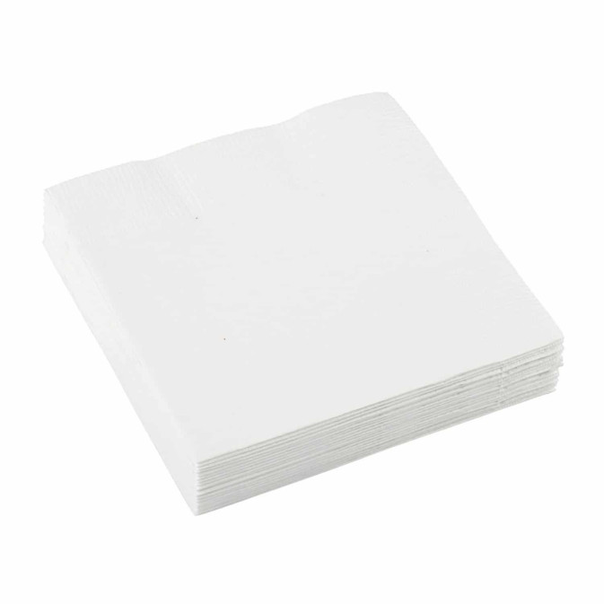 20-white-paper-napkins-2-sizes-to-choose