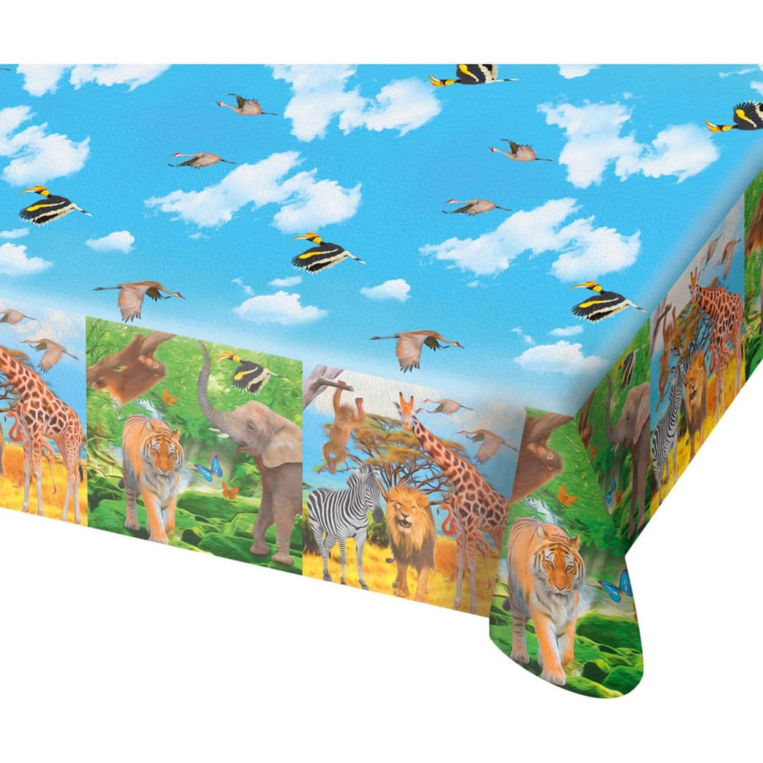 tablecloth-birthday-safari