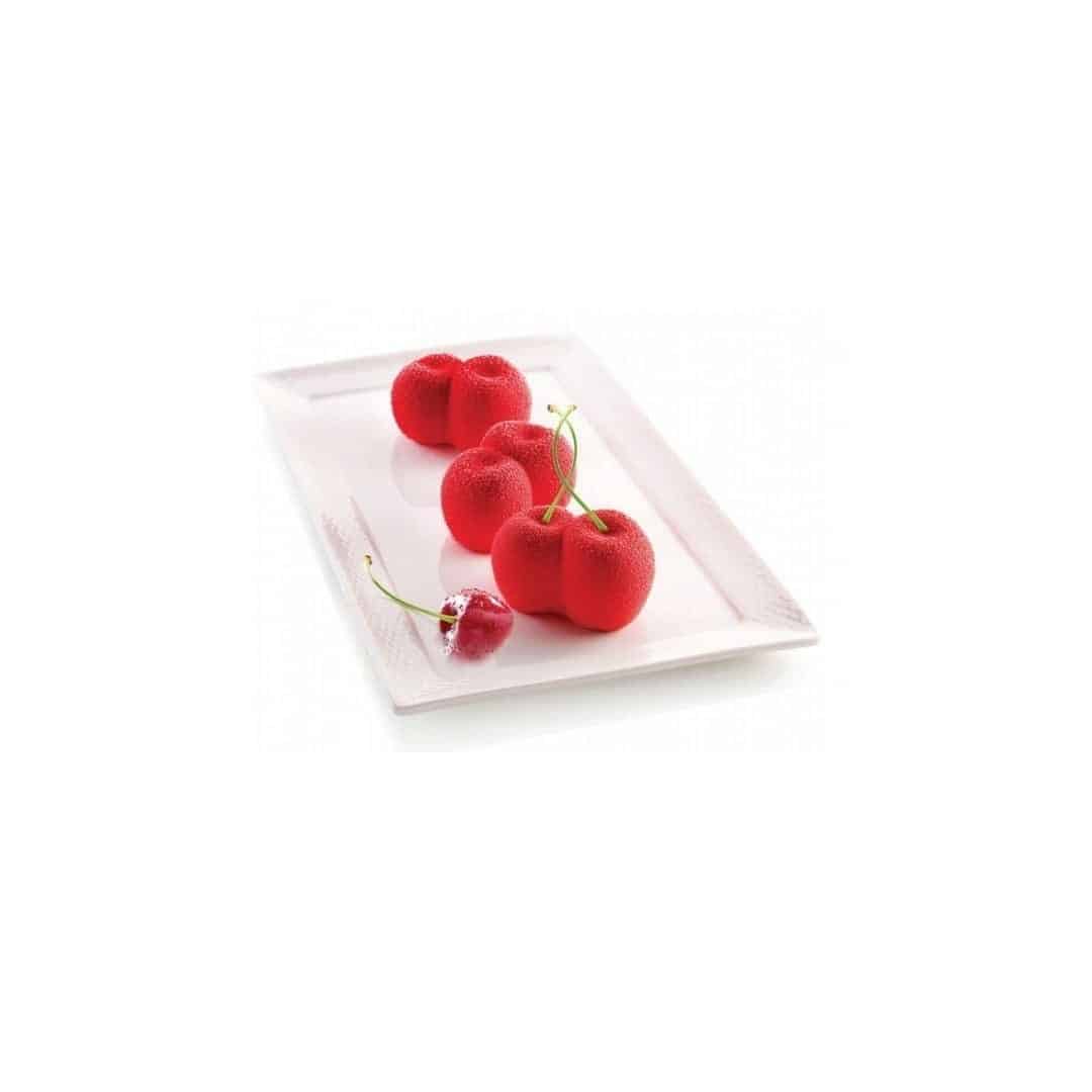 silikomart trompe-l'oeil cherry mold