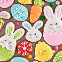 image-Easter cake decoration